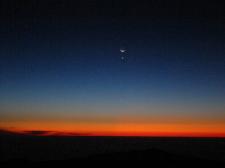 Conjonction Lune/Vénus Paranal (26/10)