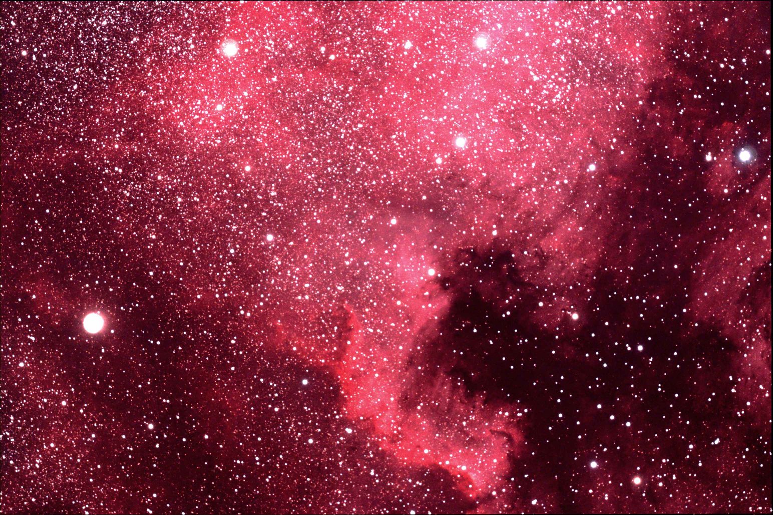 NGC7000 au Canon 300D