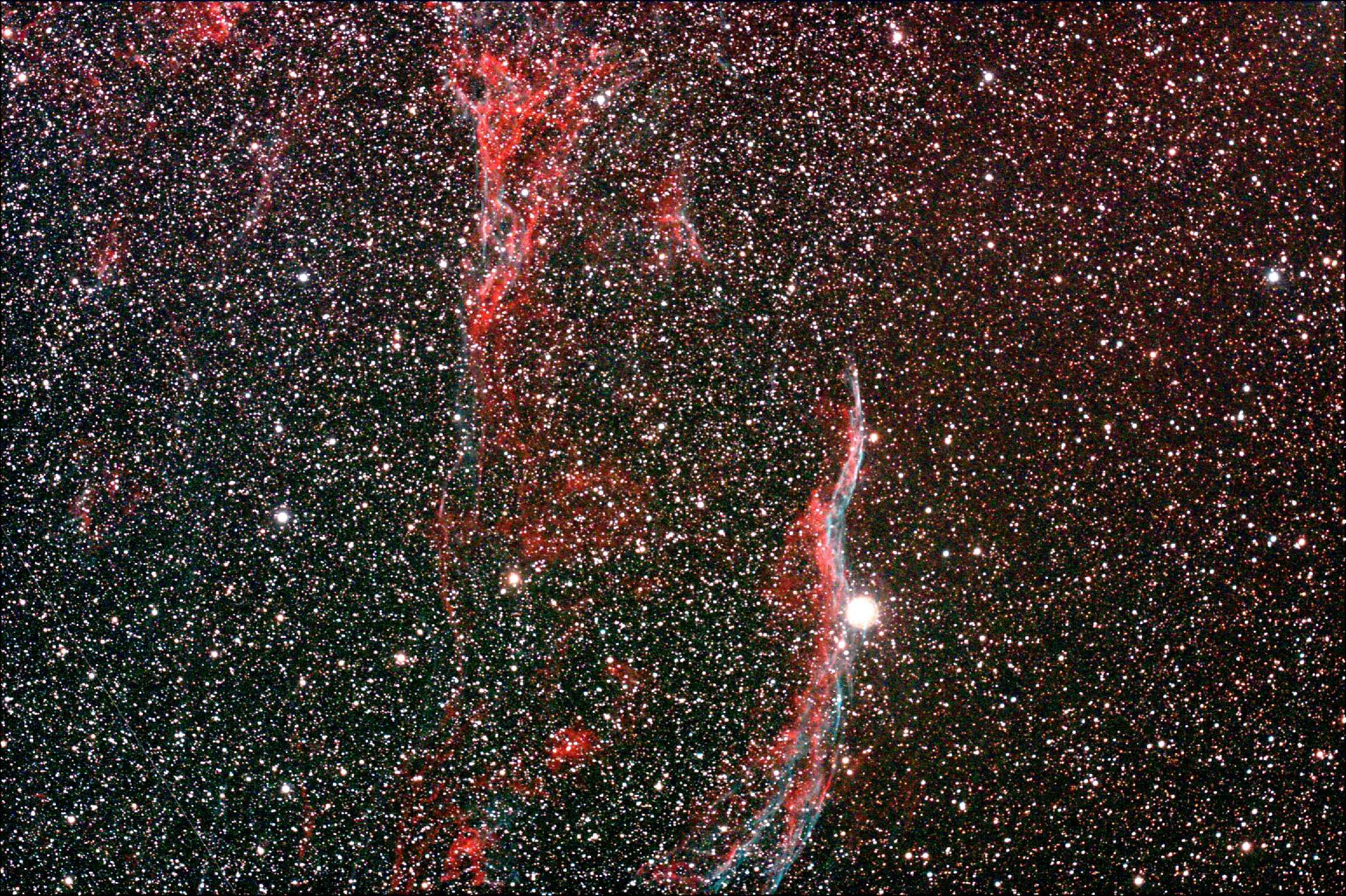 Veil Nebula au Canon 300D