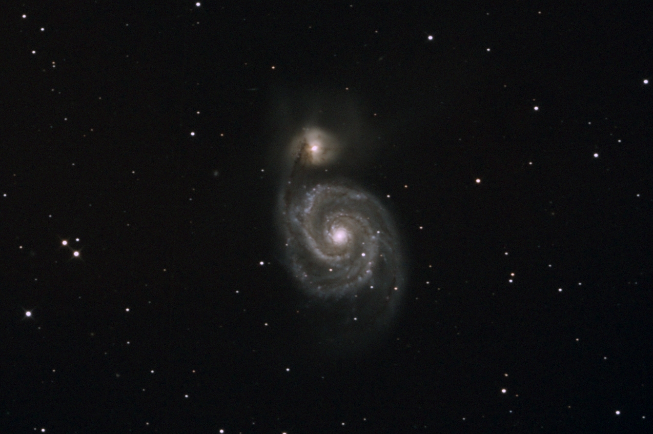Zoom sur M51