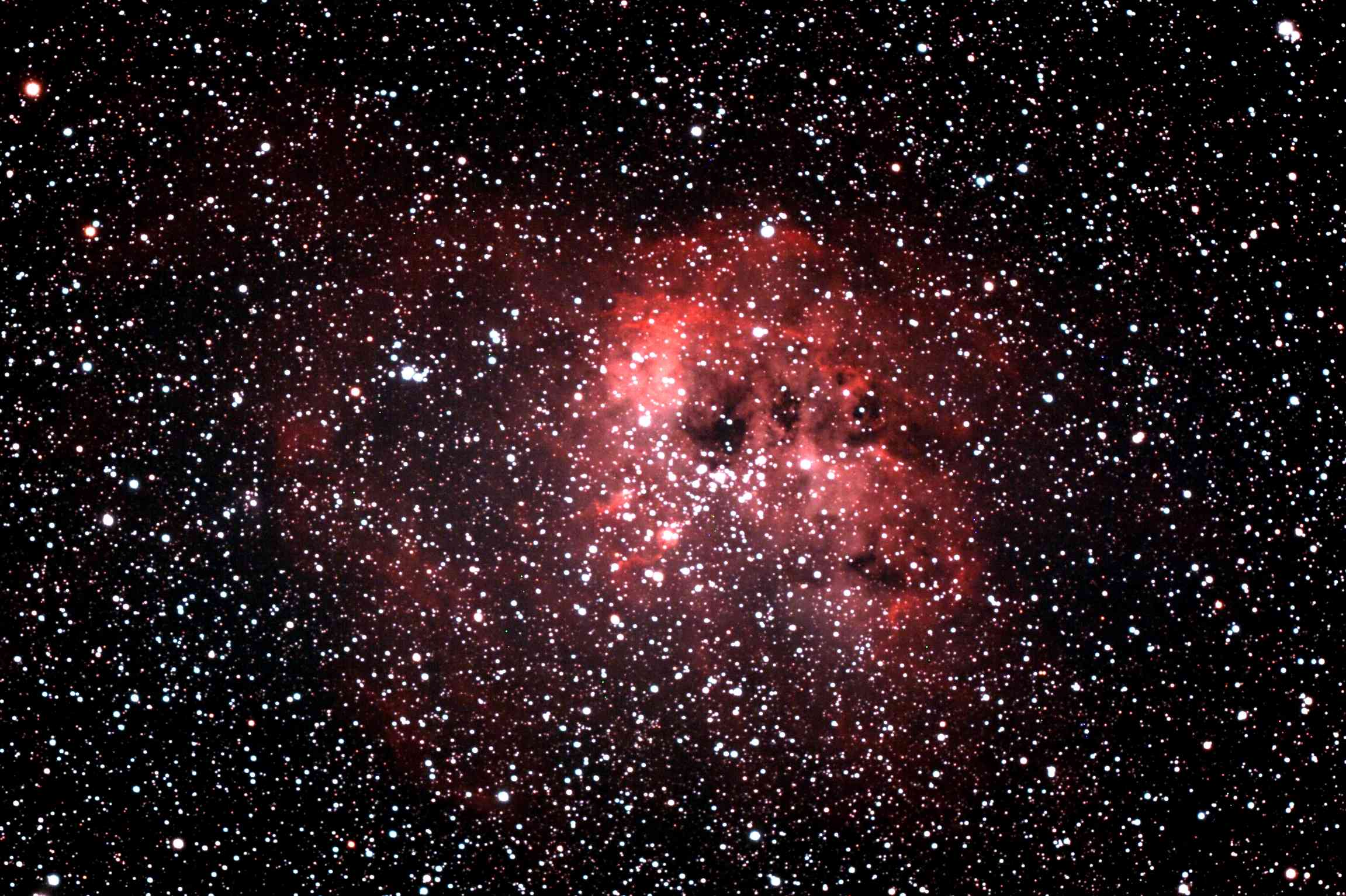 NGC1893 au Canon 350D défiltré