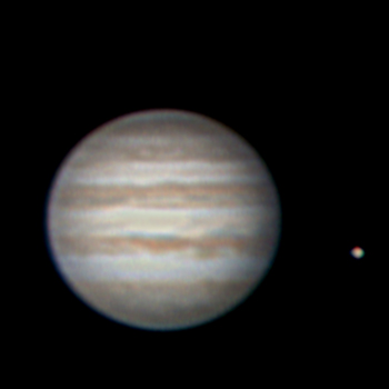 Jupiter le 03/05/04 00h03 avec Ganymède